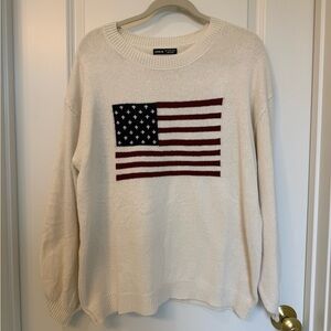 SHEIN Cream Knit Sweater